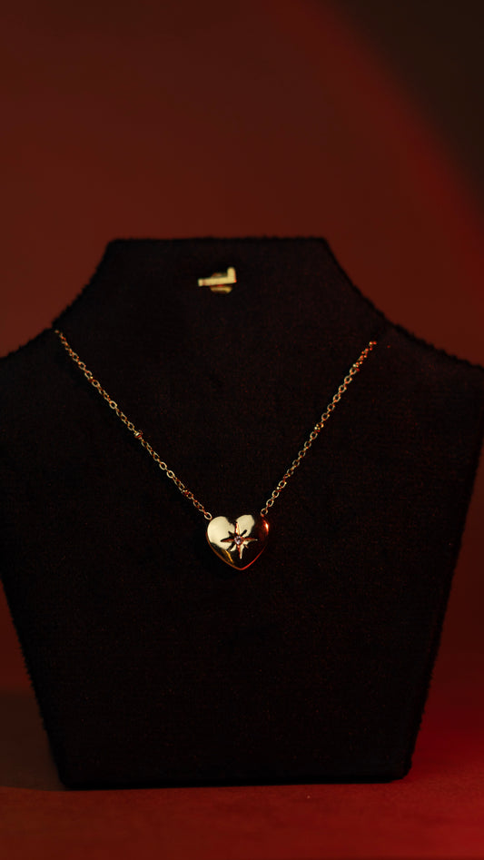 Heart bling pendant